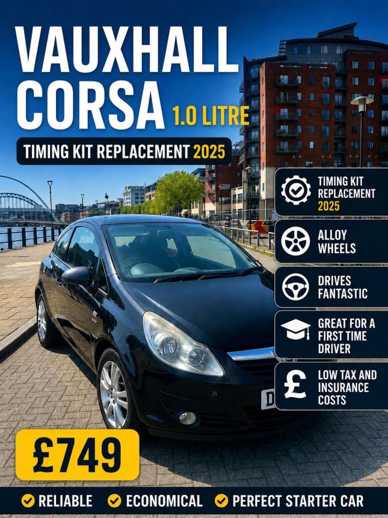 Vauxhall, CORSA, Hatchback, 2010, Manual, 996 (cc), 3 doors