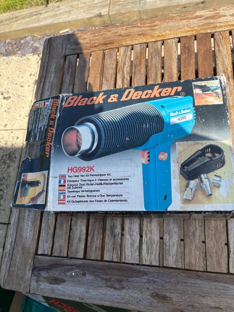 Vintage Black & Decker Hot Air Paint Stripper HG 992K