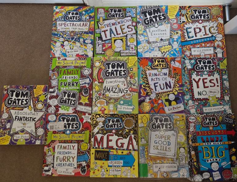 Tom Gates books collection 