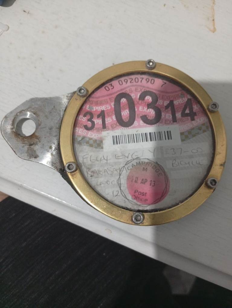 tax disc holders. 