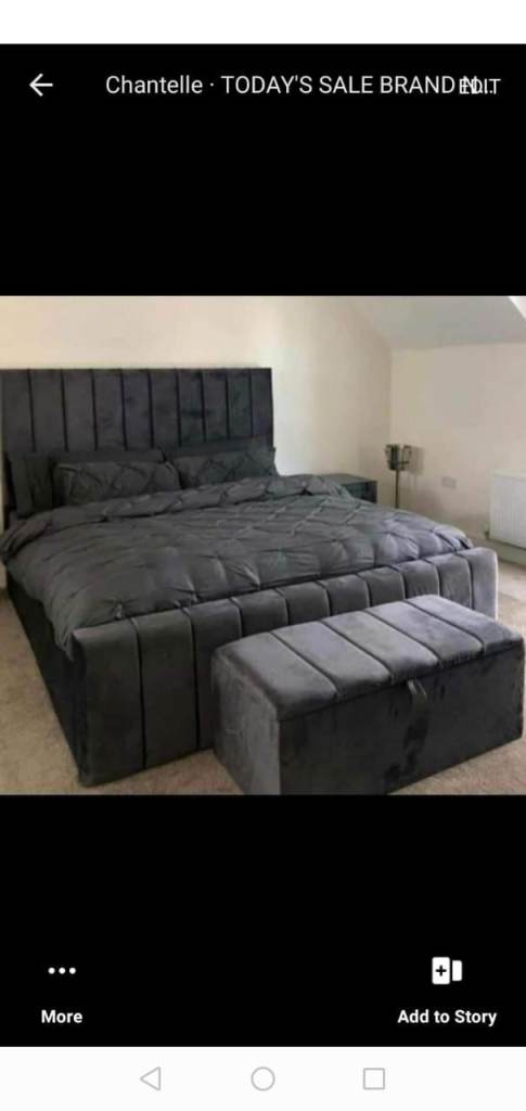 TODAY'S BRAND NEW LUXURY BED FRAME, LIMITED TIME OFFER