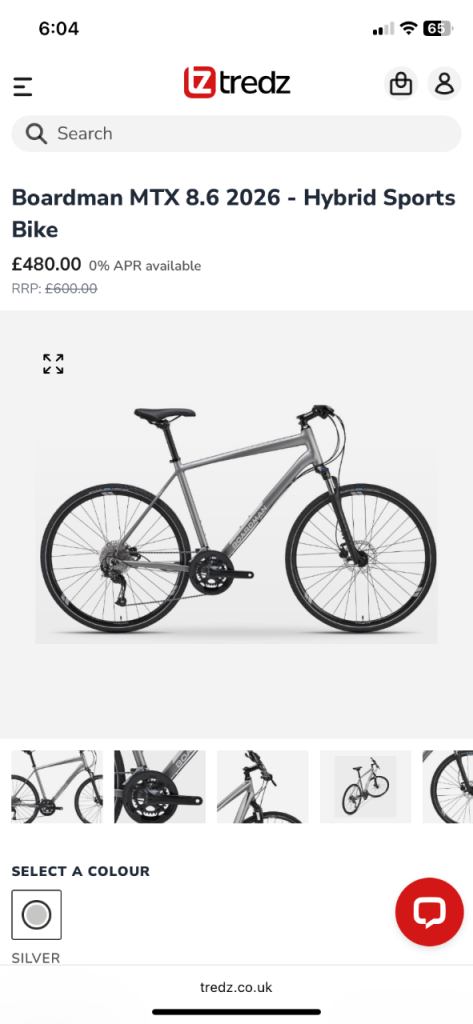 B/New 2026 Boardman mtx8.6 men’s large hybrid 