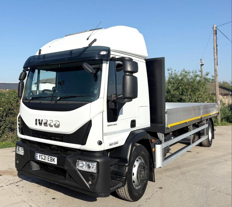 2021 IVECO EUROCARGO 180-250 NEW BUILD DOUBLE DROPSIDE SCAFFOLD A/C 18TON EURO-6