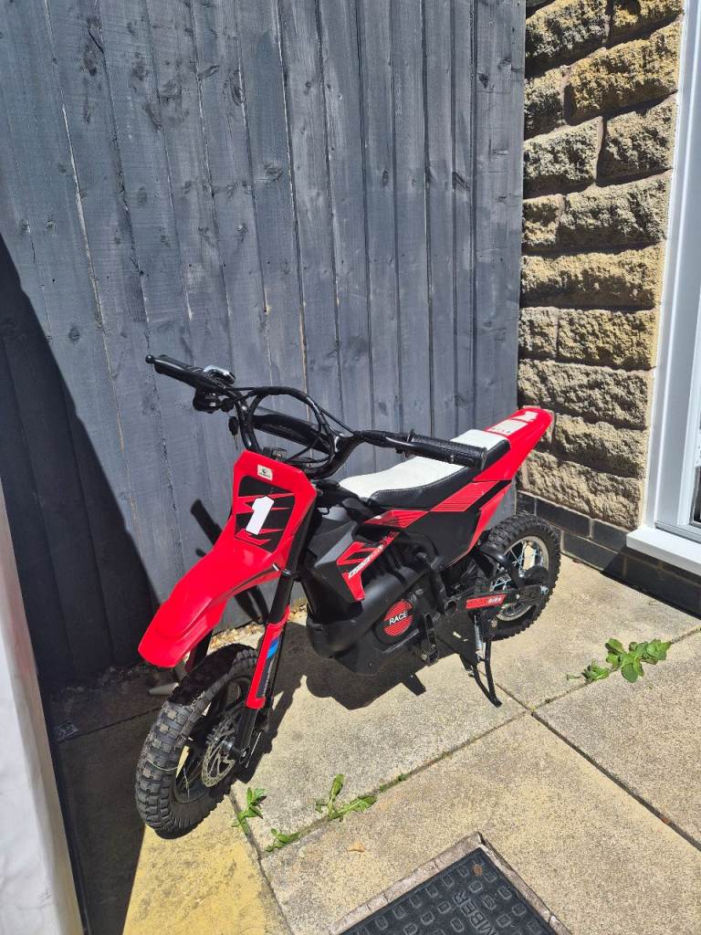 24V MotoWizz™ 250W Electric Kids Motorbike Red