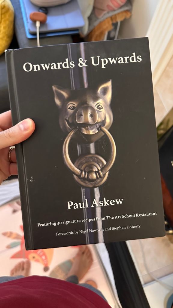 Onwards & Upwards by Paul Askew Cookbook – Good Condition
