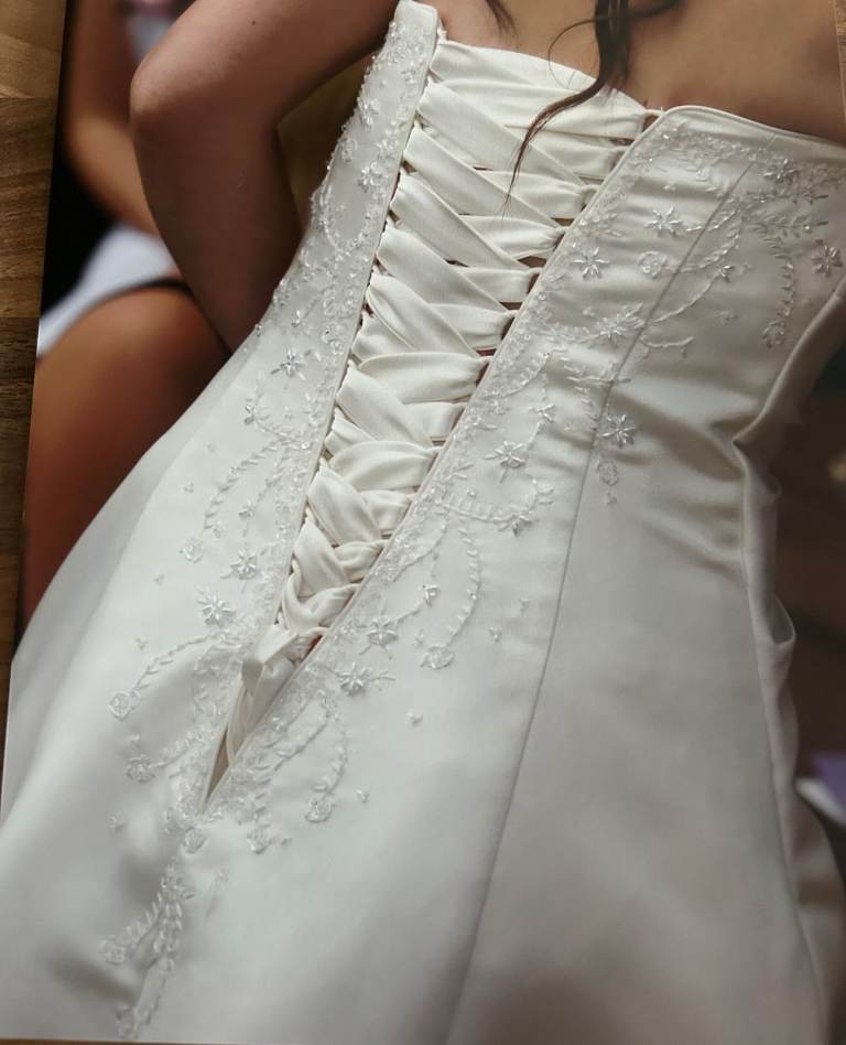 Hillary Morgan wedding dress