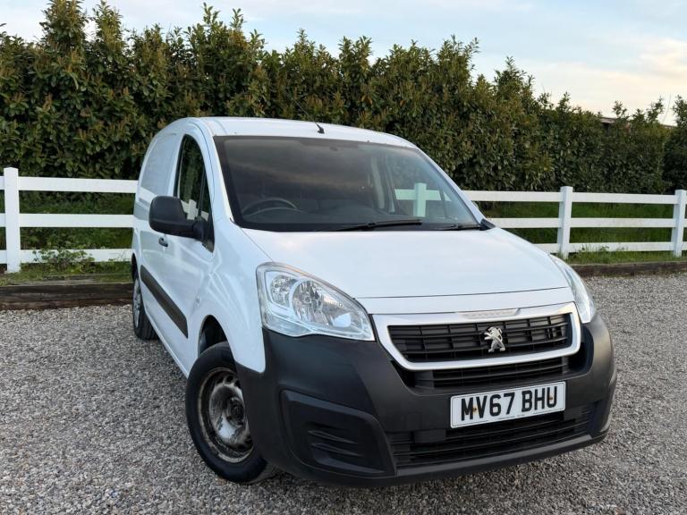 2017 Peugeot Partner 1.6 BlueHDi 855 SE L1 5dr Stop & Start PANEL VAN Diesel Manual