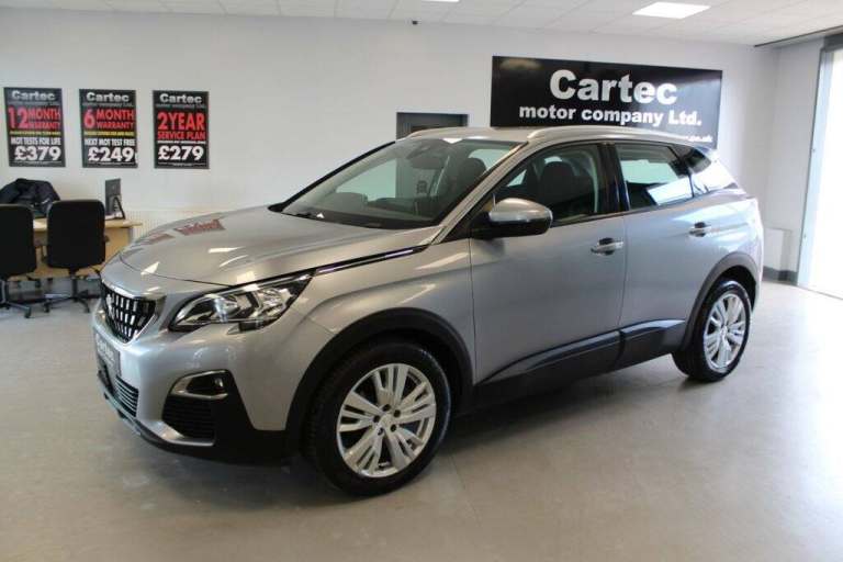 2018 Peugeot 3008 1.5 BlueHDi Active SUV 5dr Diesel Manual Euro 6 (s/s) (130 ps) HATCHBACK Diesel...
