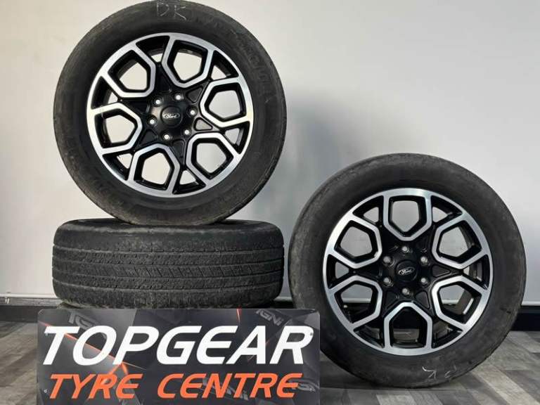 20" GENUINE OEM FORD RANGER ALLOY WHEELS & TYRES N1WC-1007-H2A