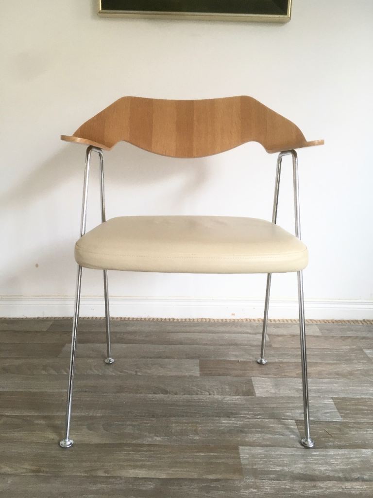 Vintage Retro Mid Century Robin Day Model 675 Desk Chair/Occasional Chair