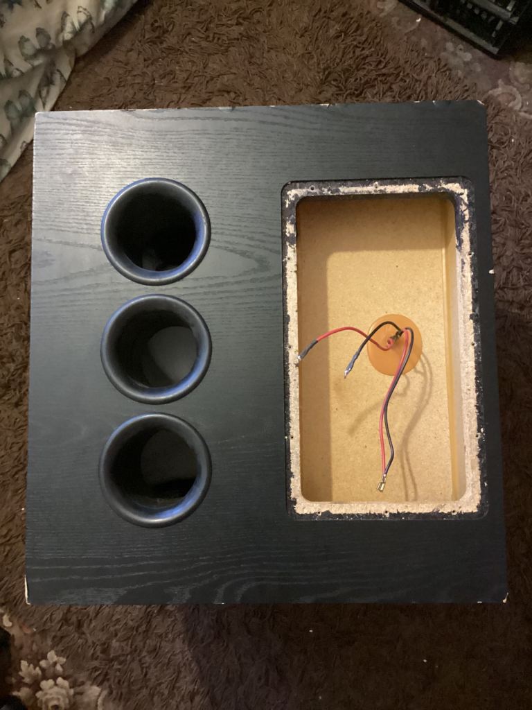 Empty Subwoofer Cabinet