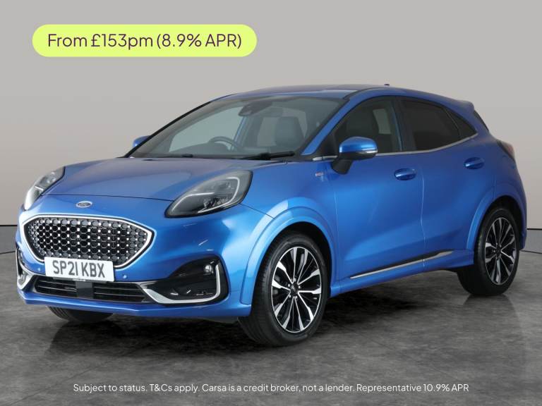 2021 Ford Puma 1.0 EcoBoost Hybrid mHEV ST-Line Vignale 5dr HATCHBACK PETROL Manual
