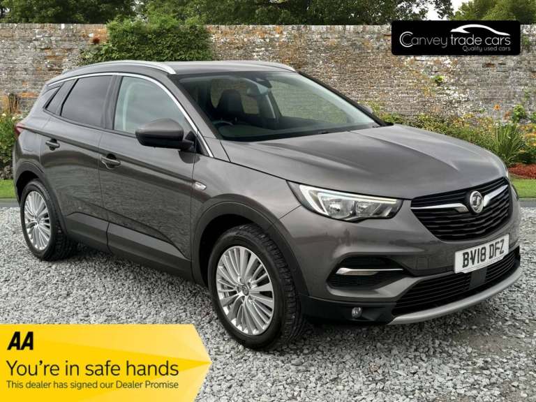 2018 Vauxhall Grandland X 1.2 Grandland X Tech Line Nav T S/S 5dr SUV Petrol Manual