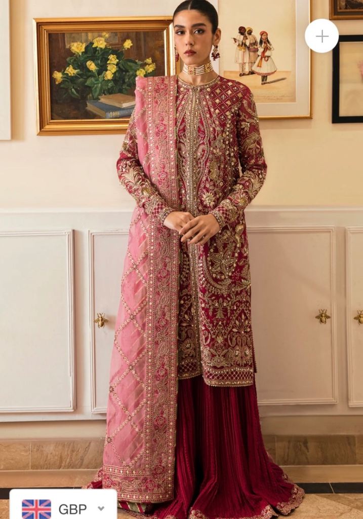 Pakistani wedding wear 