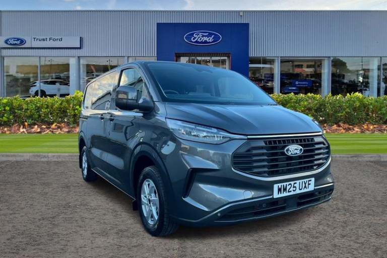 2025 Ford Transit Custom 2.0 EcoBlue 136ps H1 Double Cab Van Limited PANEL VAN DIESEL Manual
