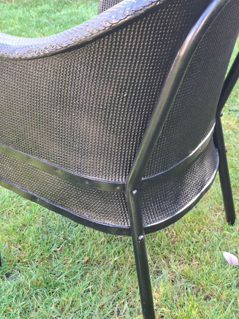 Lloyd loom vintage chair