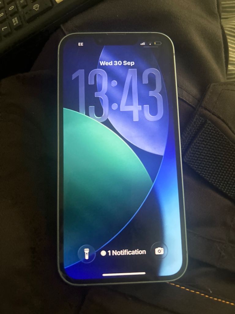 Apple iPhone14 – sky blue Good Condition