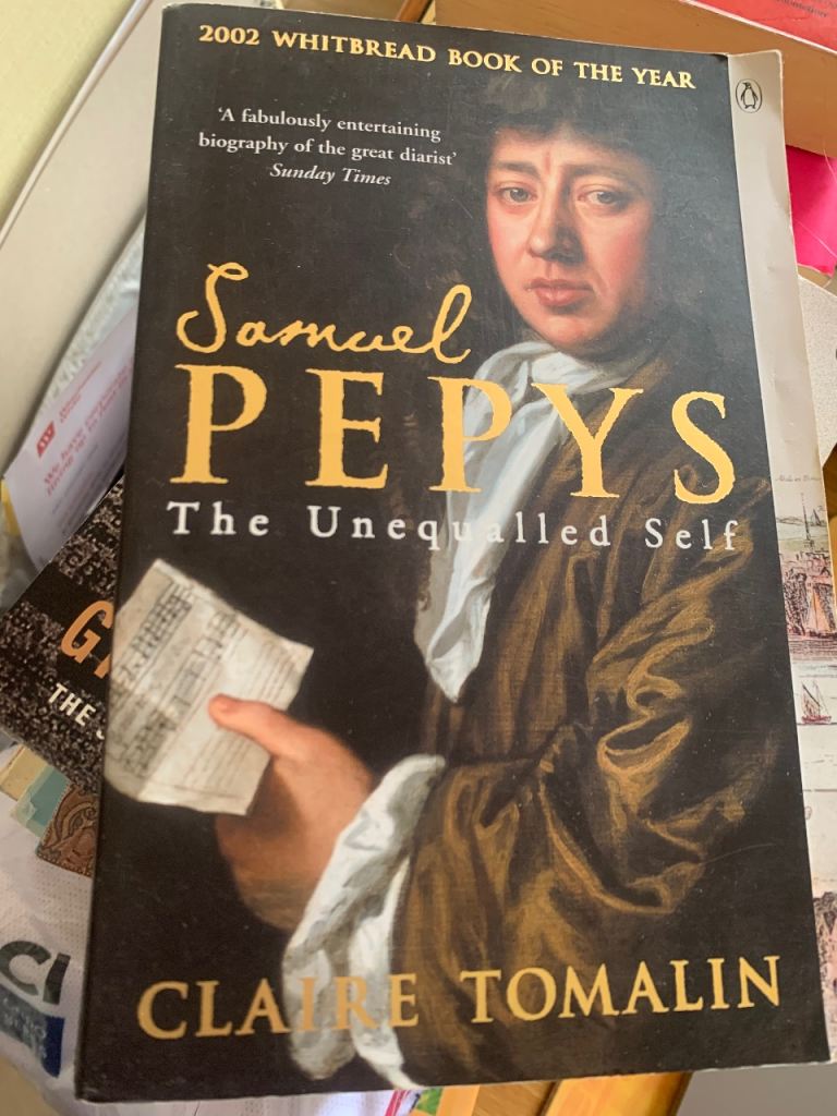 Samuel Pepys The Unequalled Self by Clare Tomalin