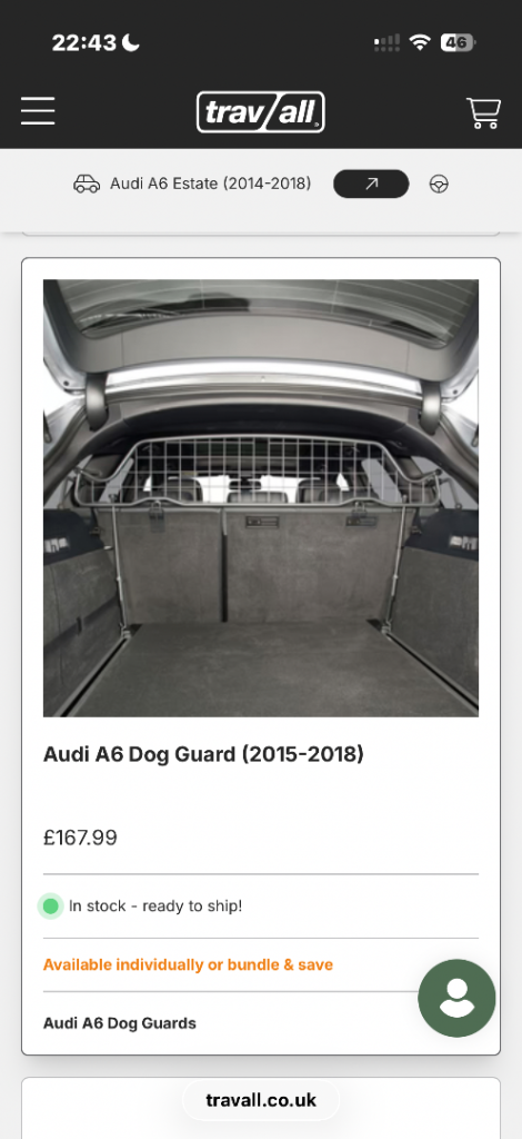 Travall Dog guard