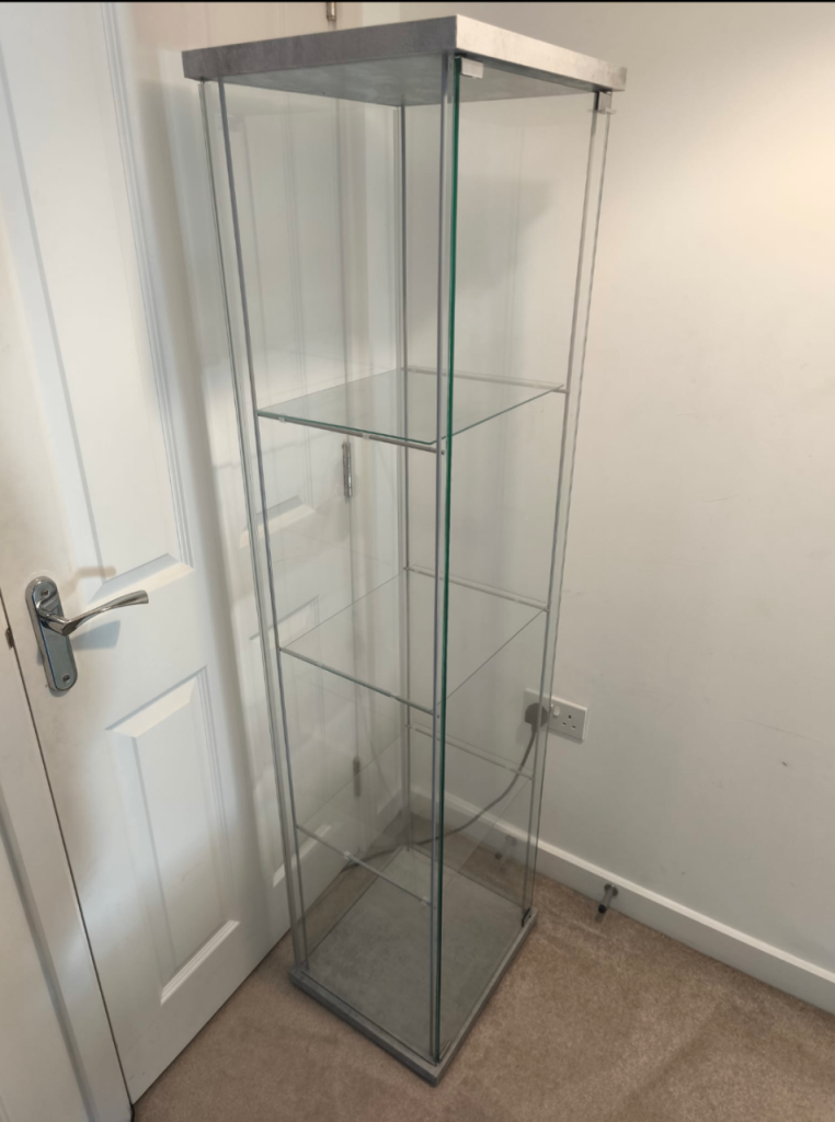 IKEA Detolf display cabinet 