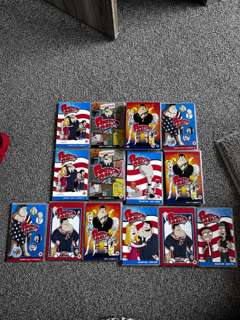 American Dad Dvds 