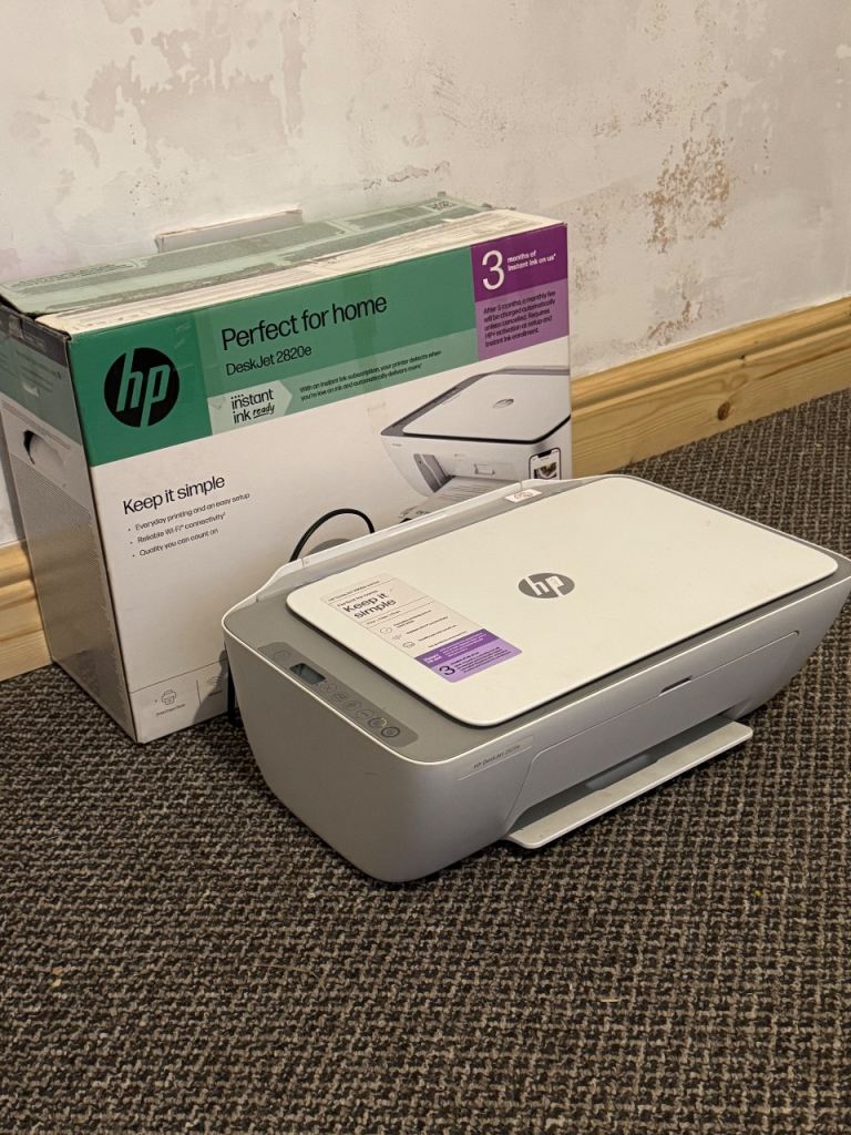 HP DeskJet 2820e Printer – New in Box