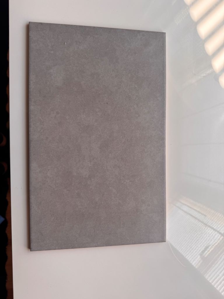 22 Boxes of New Grey Matt Wall Tiles 40cm x 10cm