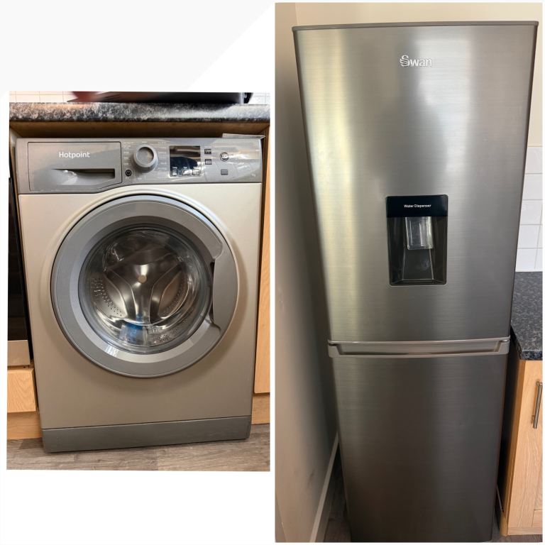 Fridge + Washing Machine – Fully Working – Quick Sale – Collection Only
