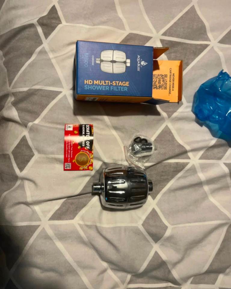 AquaBliss HD Multi-Stage Shower Filter - New in Box