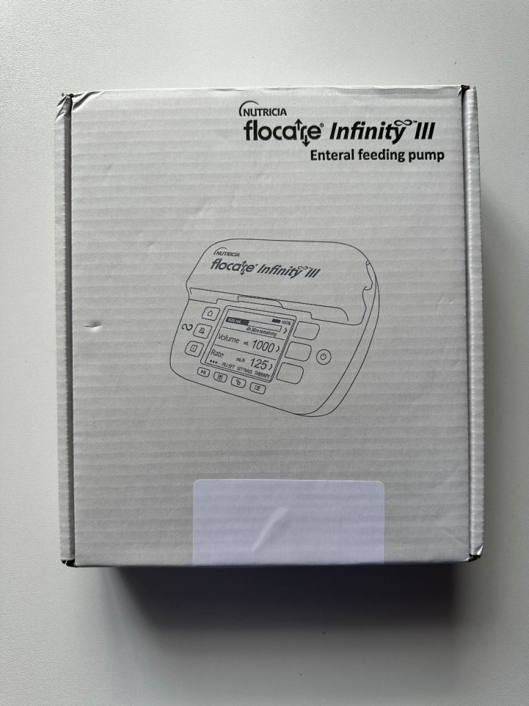 Nutricia Flocare Infinity III Feeding Pump Brand New in Sealed Box 