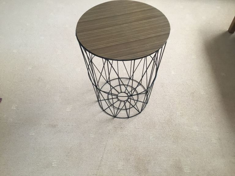 Patio/ indoor metal container.