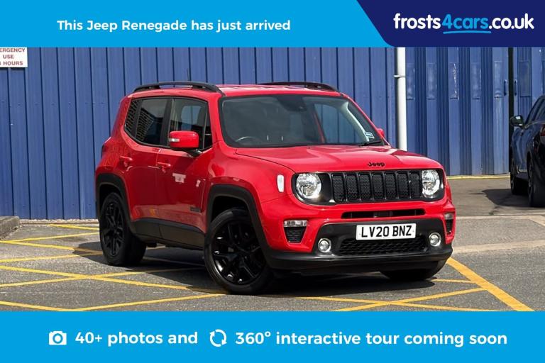 2020 Jeep Renegade 5dr 1.3i T4 GSE Night Eagle II Automatic Hatchback Petrol Automatic