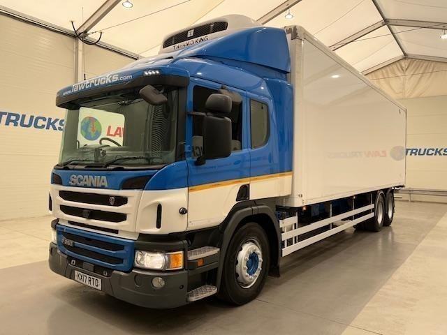 Scania P250 6x2 10 Tyre Sleeper Cab Fridge Box