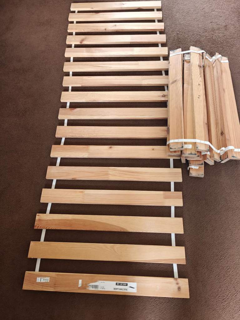 bed slats wooden for ikea double 