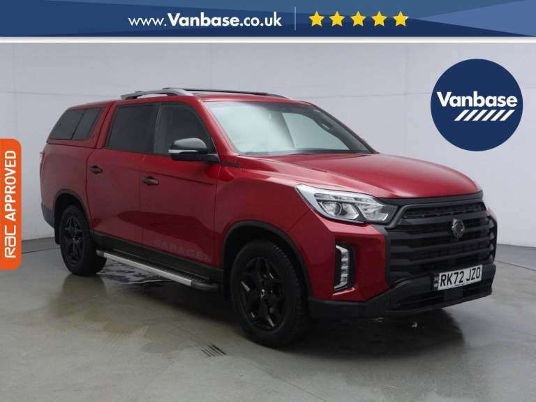 2022 Ssangyong Musso 2.2D Saracen Pickup Double Cab 4dr Diesel Auto 4WD Euro 6 (181 ps) Pick Up D...