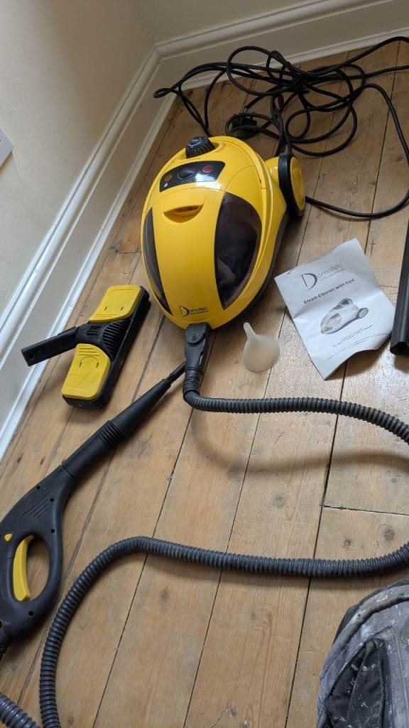 Domotec Steam Cleaner with Iron Function - Good Condition