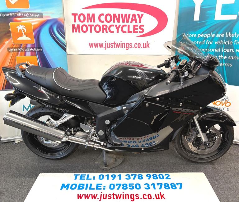 HONDA CBR1100XX-V BLACKBIRD, 1997(R), ONLY 30,440 MILES, SUPERB BIKE, £2195