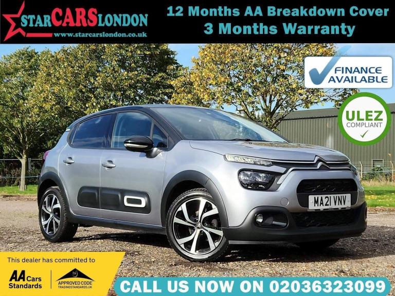 2021 Citroen C3 1.2 PureTech Shine Plus 5dr HATCHBACK PETROL Manual