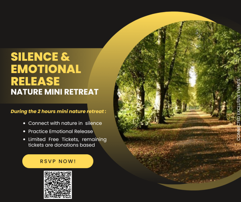 Silence & Emotional Release Nature Mini Retreat-Sunday,26 April@ 11am-1pm,Wallington.