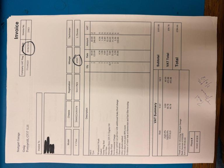 2011 Mercedes-Benz C Class C220 CDI BlueEFFICIENCY Sport 4dr Auto SALOON DIESEL Automatic