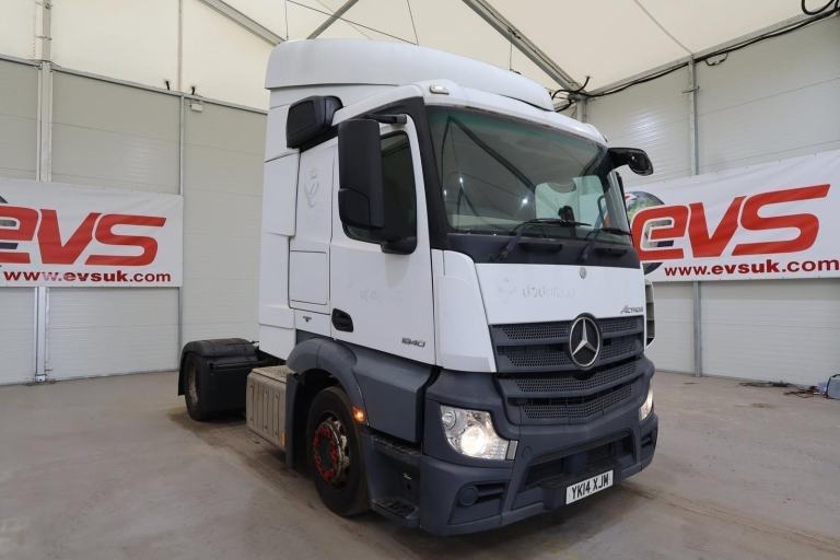 2014 (14 PLATE) Mercedes Benz  ACTROS 1840 4x2 Euro 6 Tractor Units