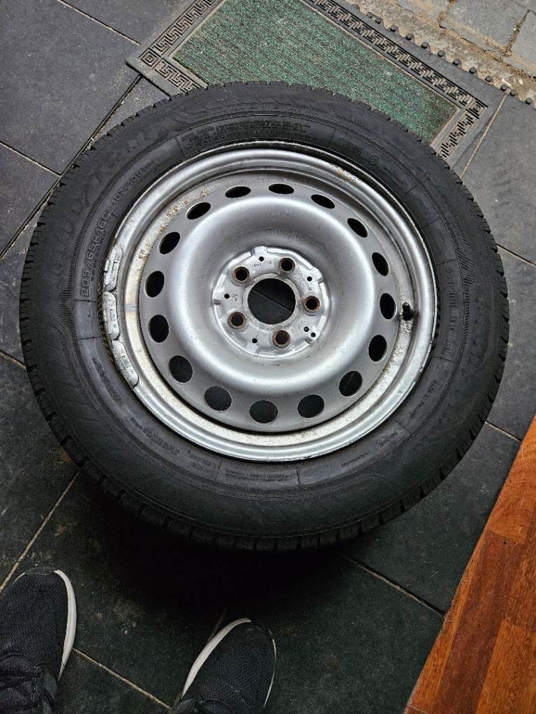 Vito w447 spare steel wheel Goodyear tyre