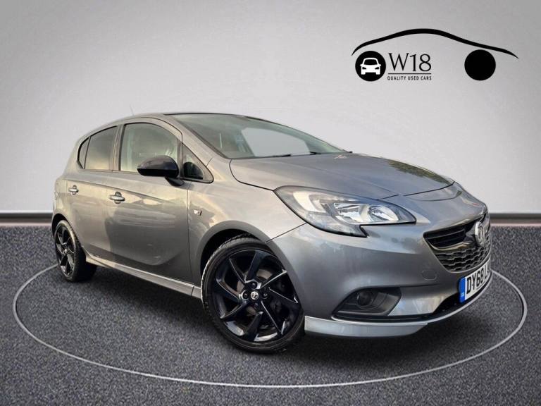 2018 Vauxhall Corsa 1.4 SRi Vx-line Nav Black 5dr HATCHBACK PETROL Manual