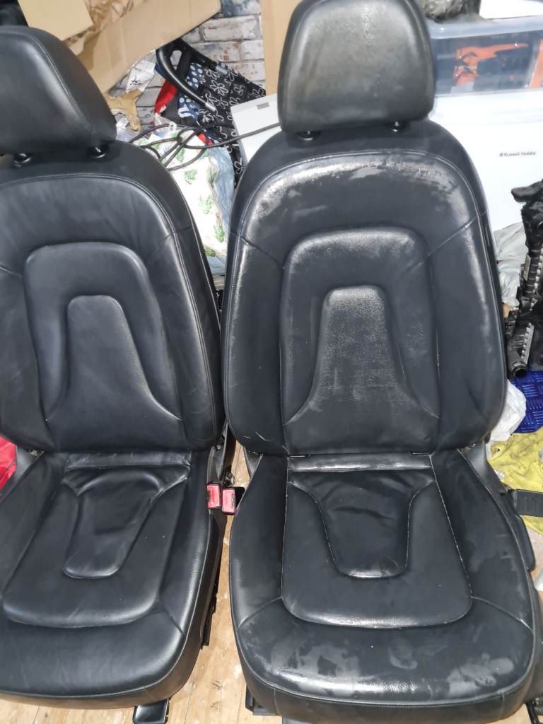 Audi leather sports seats (may fit in other v.a.g cars)