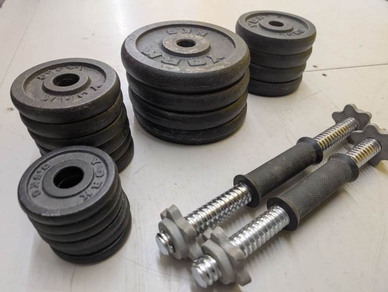 York Dumbell Set 40kg 