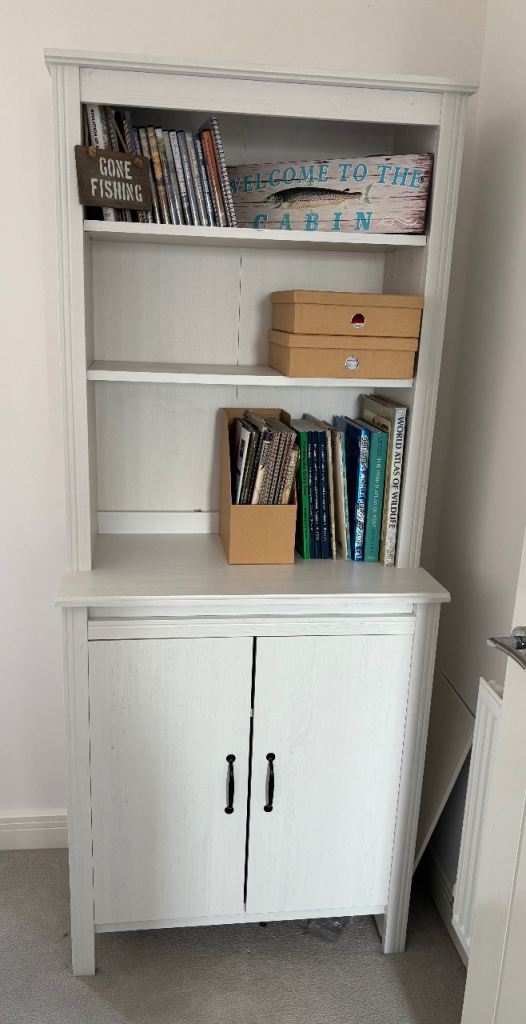 Light grey Ikea storage unit