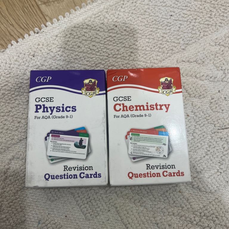 X2 GCSE Combined Science:Chemistry Edexcel Revision Question & Physics CGP Books