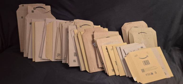 50 x Brown Card Envelopes