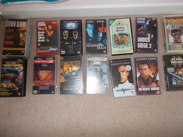 Action video selection, mainly Seagal