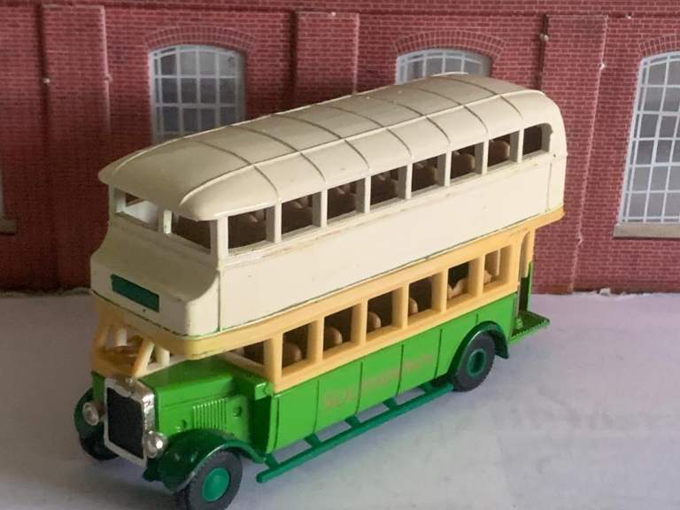 SCALE MODEL BUS SOUTHDOWN 1930s Leyland TD1 Railway Accessory